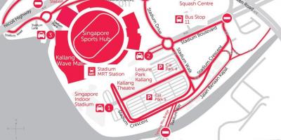 Карта На Сингапур