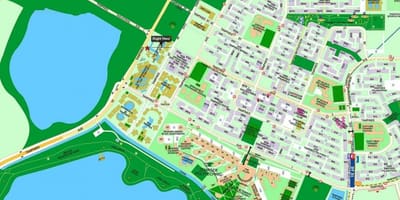 Карта на Сингапур тампинс